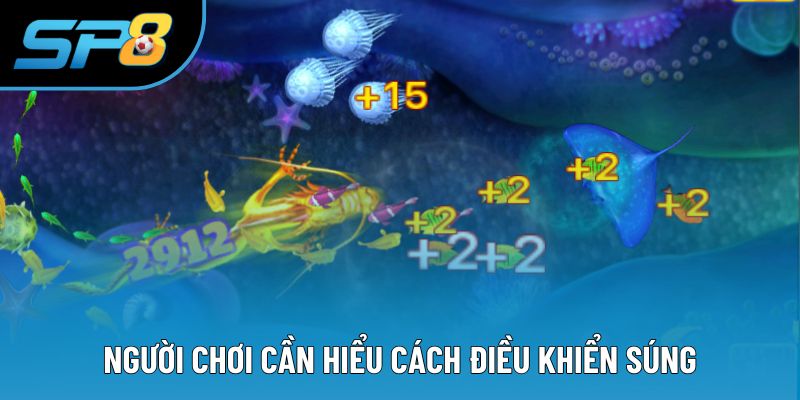 Người chơi cần hiểu cách điều khiển súng